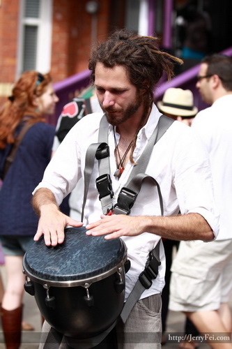 Pedestrian Sundays in Kensington Market. June 26th, 2011.