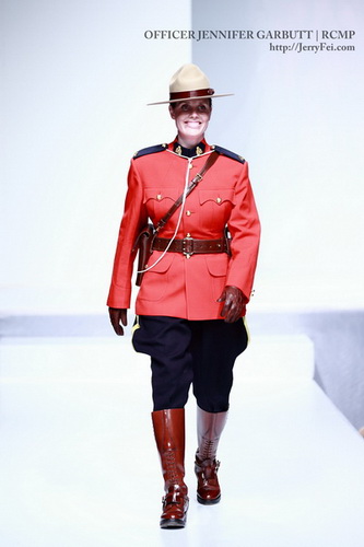 The Heart Truth Fashion Show 2012 - Jennifer Garbutt, RCMP