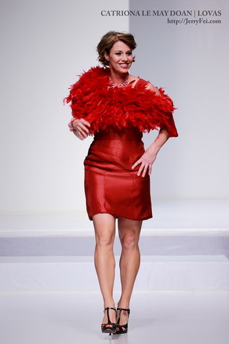The Heart Truth Fashion Show 2012 - Model: , Designer: 