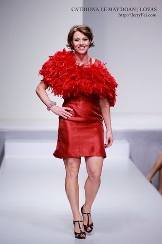 The Heart Truth Fashion Show 2012 - Model: , Designer: 
