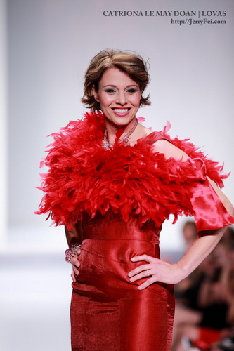 The Heart Truth Fashion Show 2012 - Model: , Designer: 