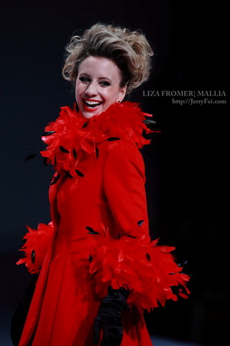 The Heart Truth Fashion Show 2012 - Model: Liza Fromer, Designer: Mallia