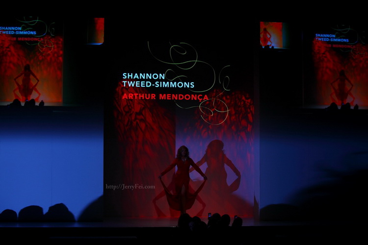 The Heart Truth Fashion Show 2012 - Model: Shannon Tweed-Simmons, Designer: Arthur Mendonça
