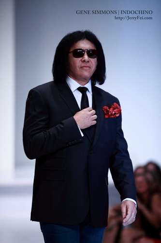 The Heart Truth Fashion Show 2012 - Model: Gene Simmons, Designer: Indochino