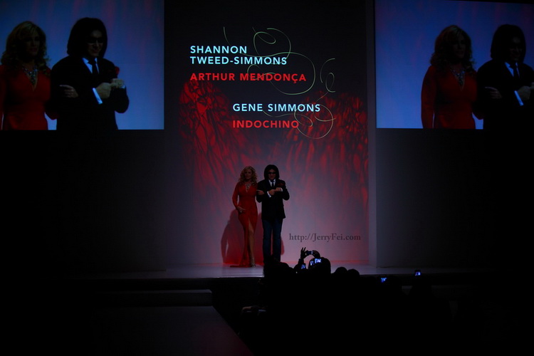 The Heart Truth Fashion Show 2012 - Model: Gene Simmons, Designer: Indochino