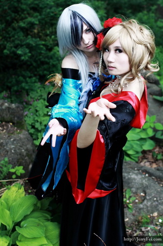 Kimono/VK band: Versailles cosplay