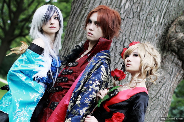Kimono/VK band: Versailles cosplay