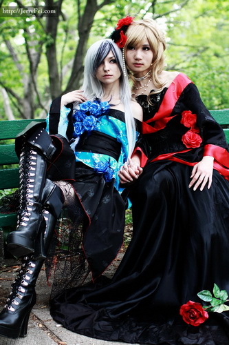 Kimono/VK band: Versailles cosplay