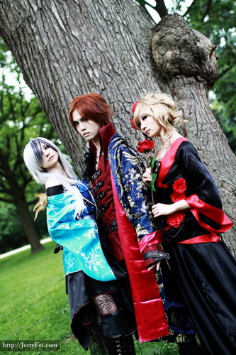 Kimono/VK band: Versailles cosplay