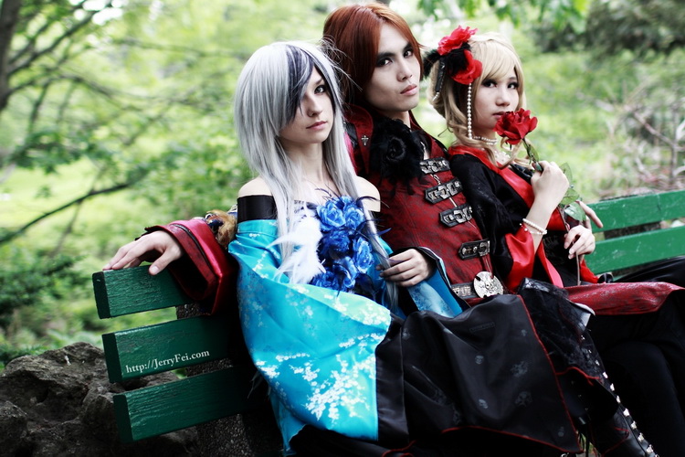 Kimono/VK band: Versailles cosplay