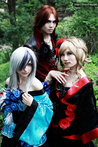 Kimono/VK band: Versailles cosplay