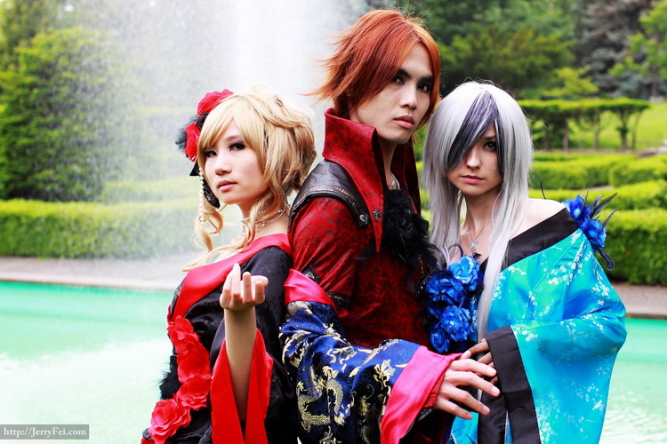 Kimono/VK band: Versailles cosplay