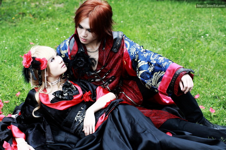 Kimono/VK band: Versailles cosplay