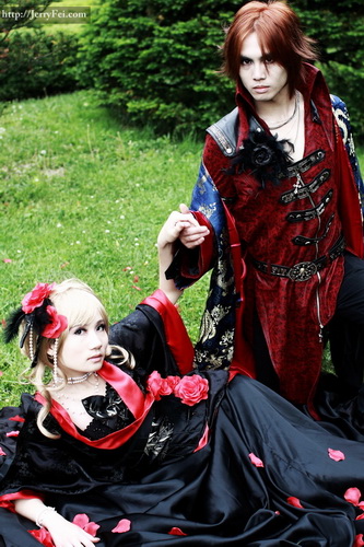 Kimono/VK band: Versailles cosplay