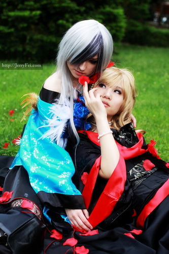 Kimono/VK band: Versailles cosplay