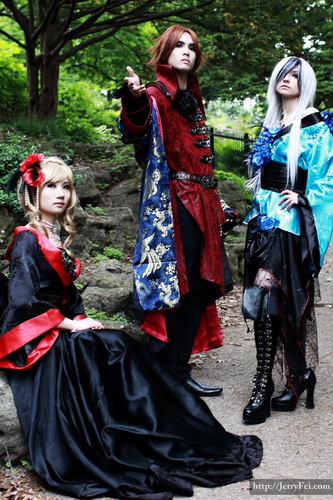 Kimono/VK band: Versailles cosplay