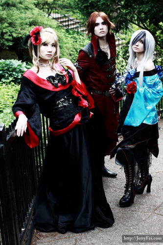 Kimono/VK band: Versailles cosplay