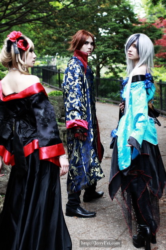 Kimono/VK band: Versailles cosplay