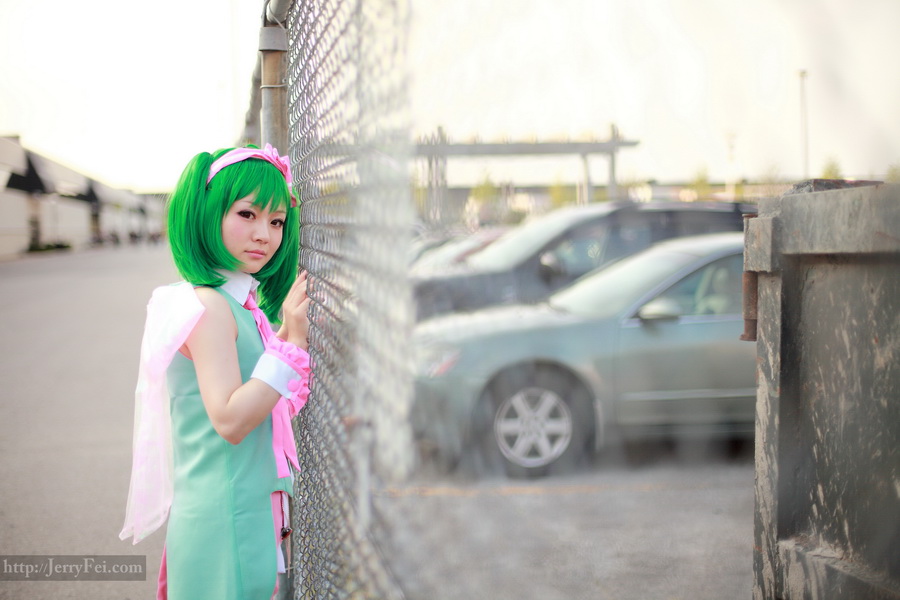 Photo of Ranka Lee from Macross Cosplay by Ansa Mao - Jerry Fei Photography, Toronto based cosplay photographer